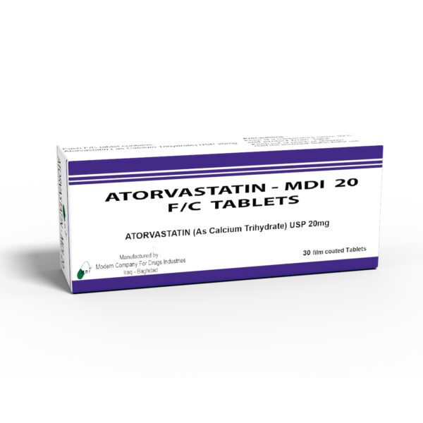 ATORVASTATIN – MDI 20 F/C
