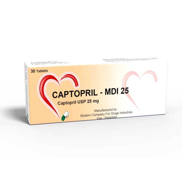 CAPTOPRIL – MDI 25