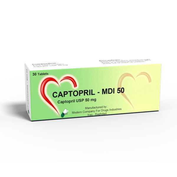 CAPTOPRIL – MDI 50