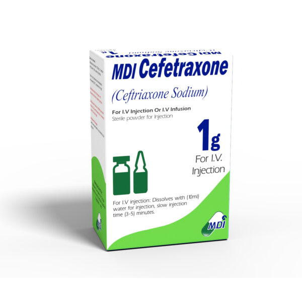 MDI - Cefetraxone IV
